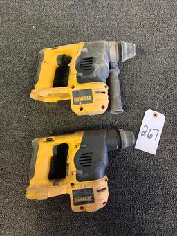 DEWALT CORDLESS HAMMER DRILLS