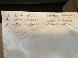 Box of Pool Supplies