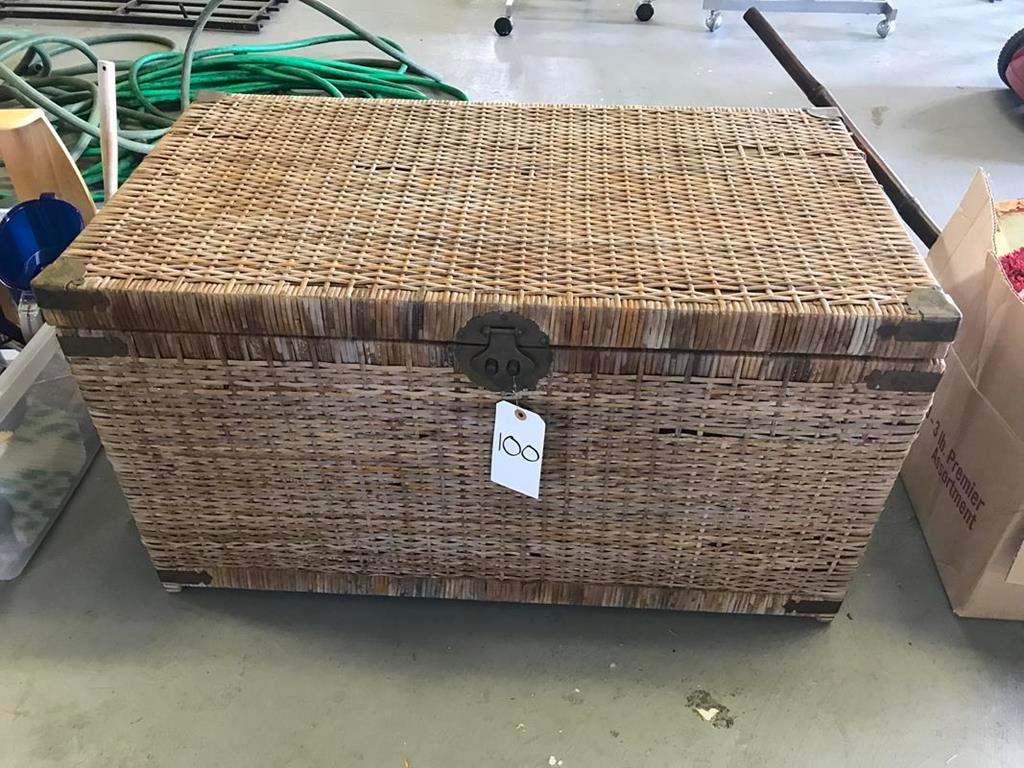 wicker chest
