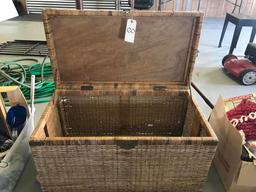 wicker chest