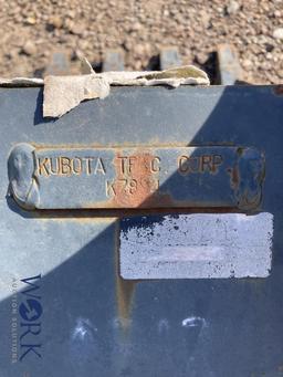 18" Kubota Bucket