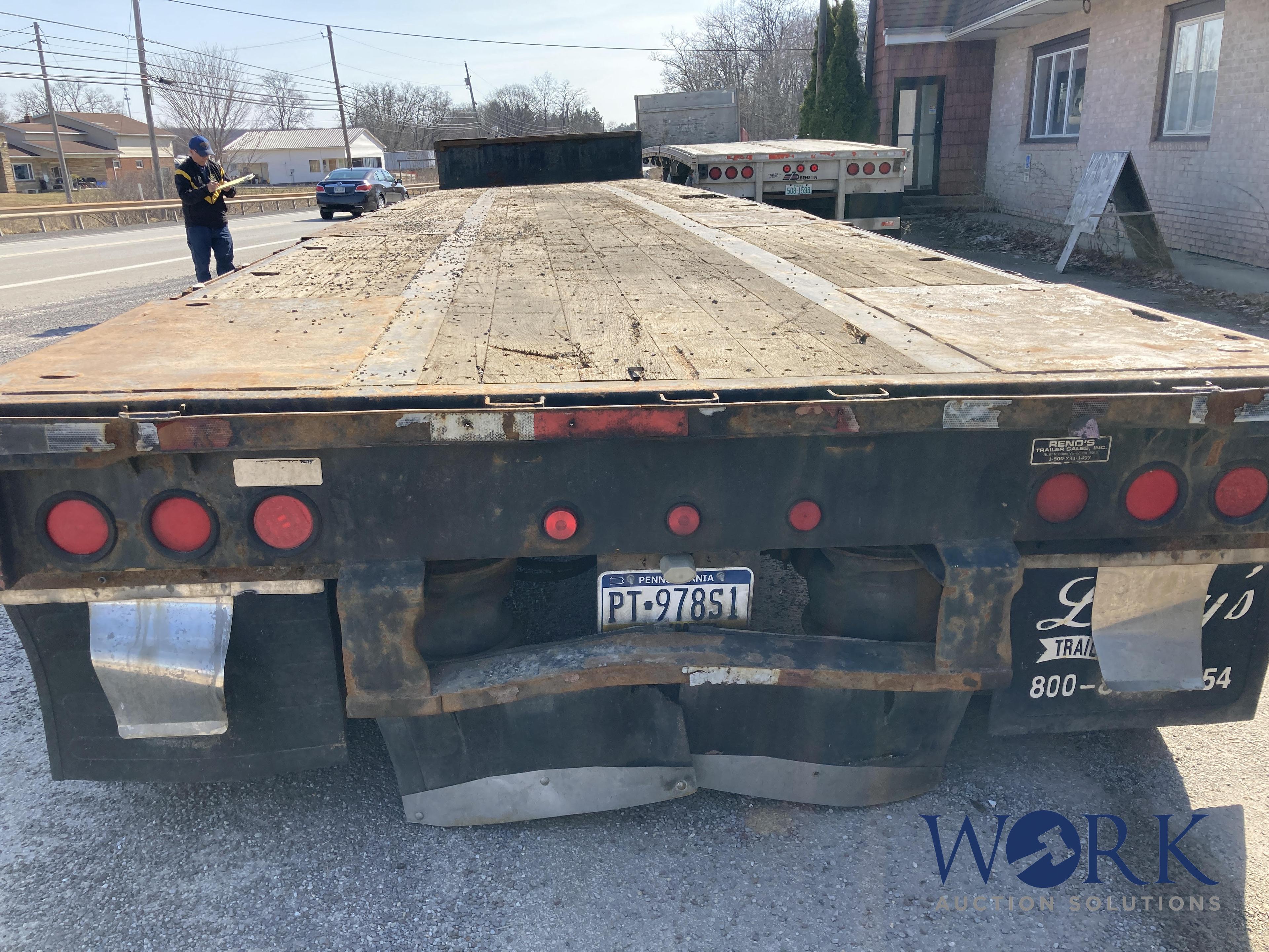 2007 Fontaine Step Deck Trailer