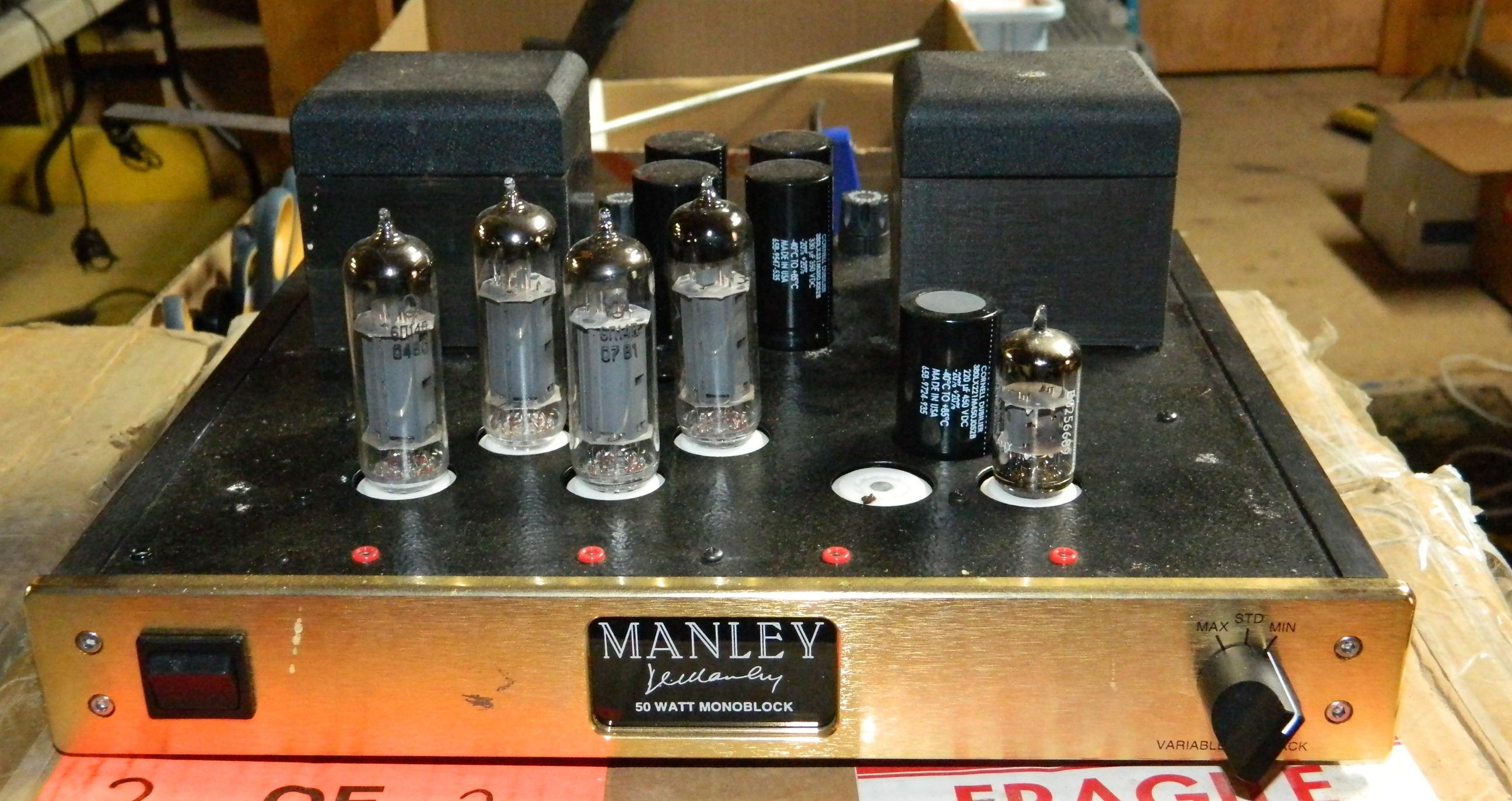 Manley Laboratories 50-Watt Monoblock Amplifier Model 50