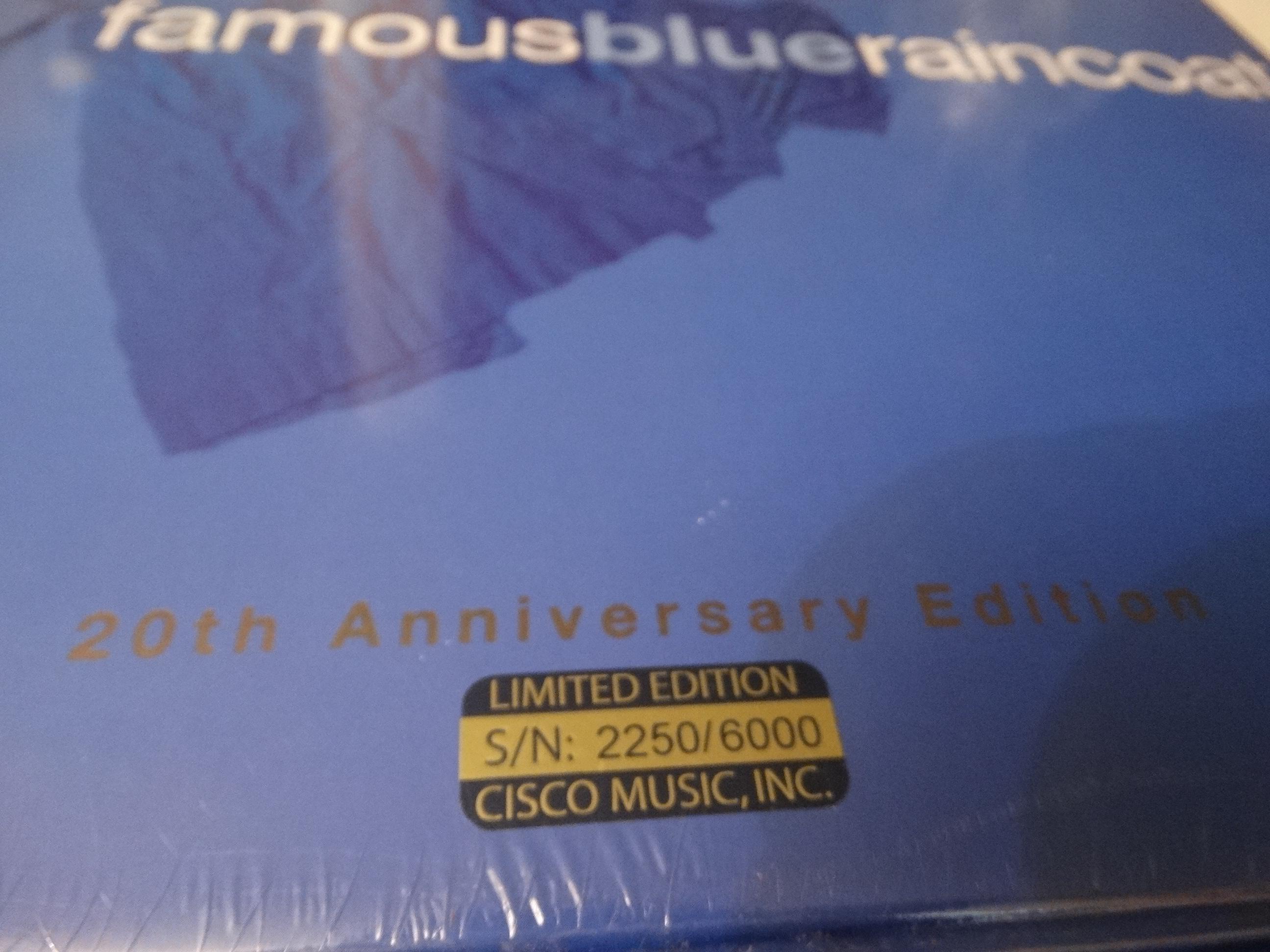 Jennifer Warnes FAMOUS BLUE RAINCOAT 180 Gram LP Box Set Limited Sealed (x3)