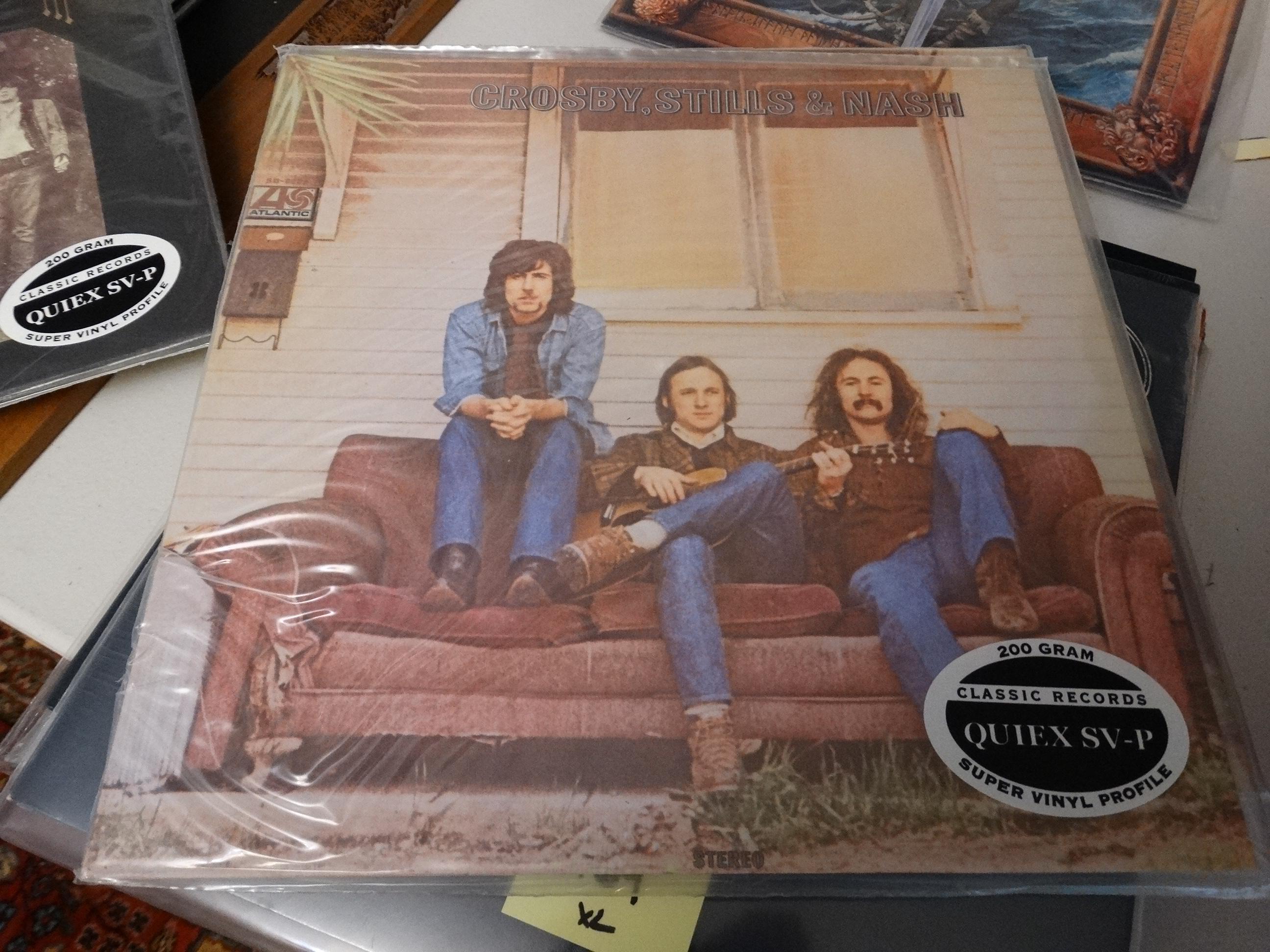 Classic Records Crosby Stills & Nash DEJA VU 200 Gram Sealed (3 Copies)