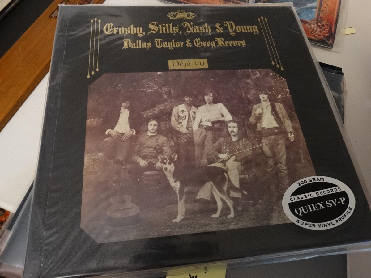 Classic Records Crosby Stills & Nash DEJA VU 200 Gram Sealed (3 Copies)