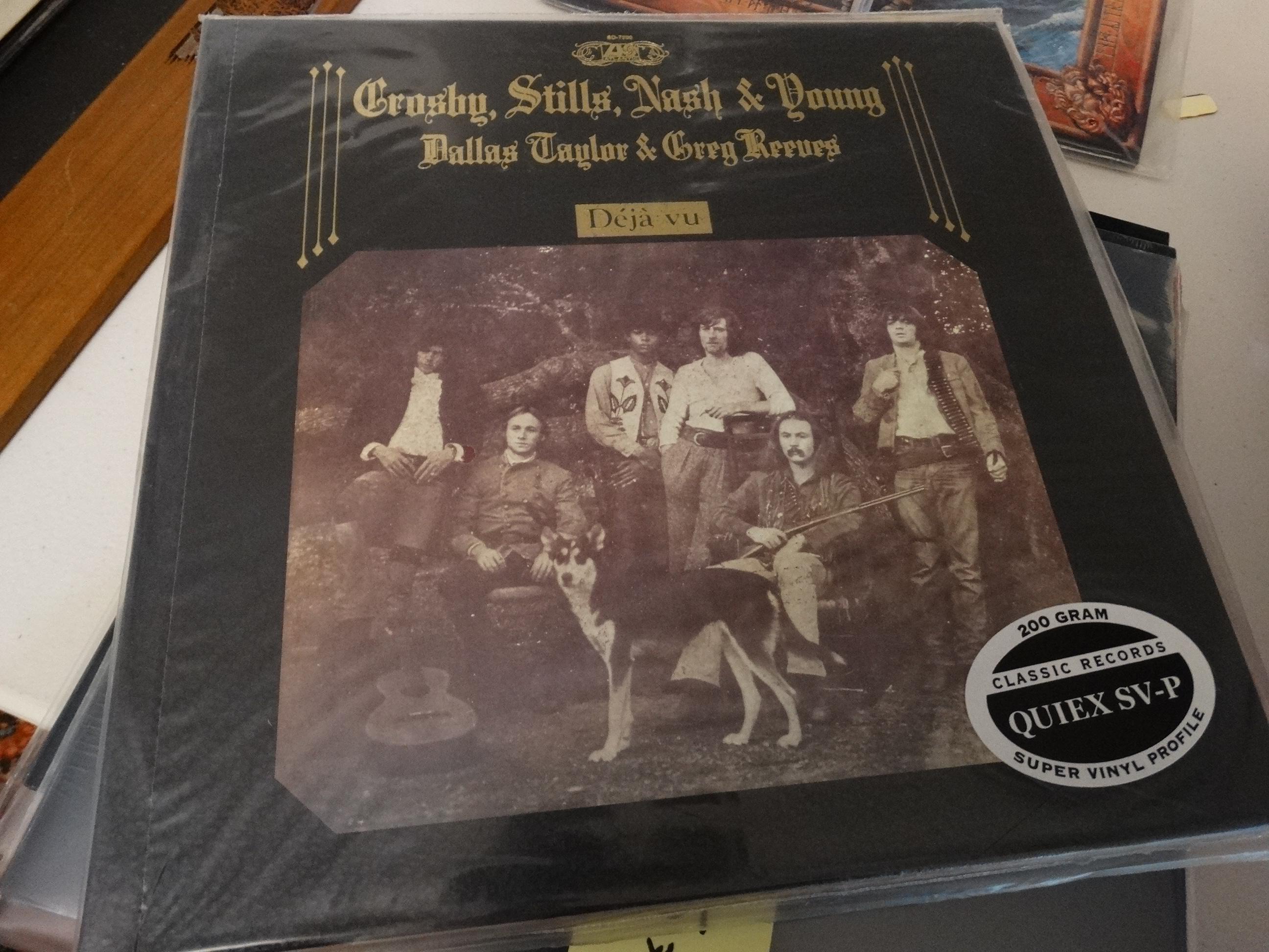 Classic Records Crosby Stills & Nash DEJA VU 200 Gram Sealed (3 Copies)