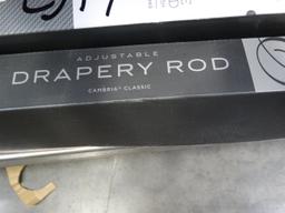 (3) Combined Drapery Rods
