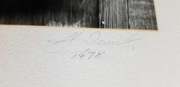 Black and White Signed Photography