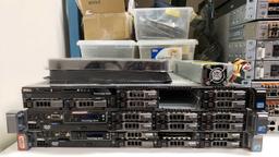 (1) Dell PowerEdge R620 (2) Dell PowerEdge R610 and Parts