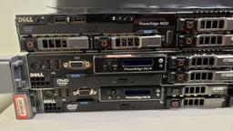 (1) Dell PowerEdge R620 (2) Dell PowerEdge R610 and Parts