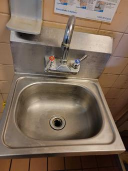 SMALL STAINLESS STEEL SINK