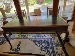 LEATHER TOP DESK