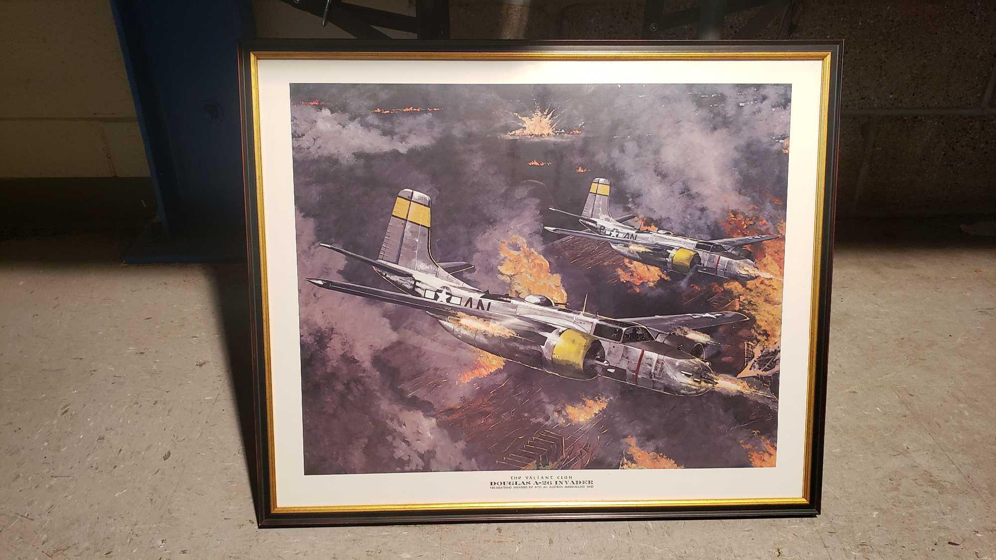 DOUGLAS A-26 INVADER ARTWORK AND BOOK