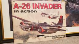 DOUGLAS A-26 INVADER ARTWORK AND BOOK