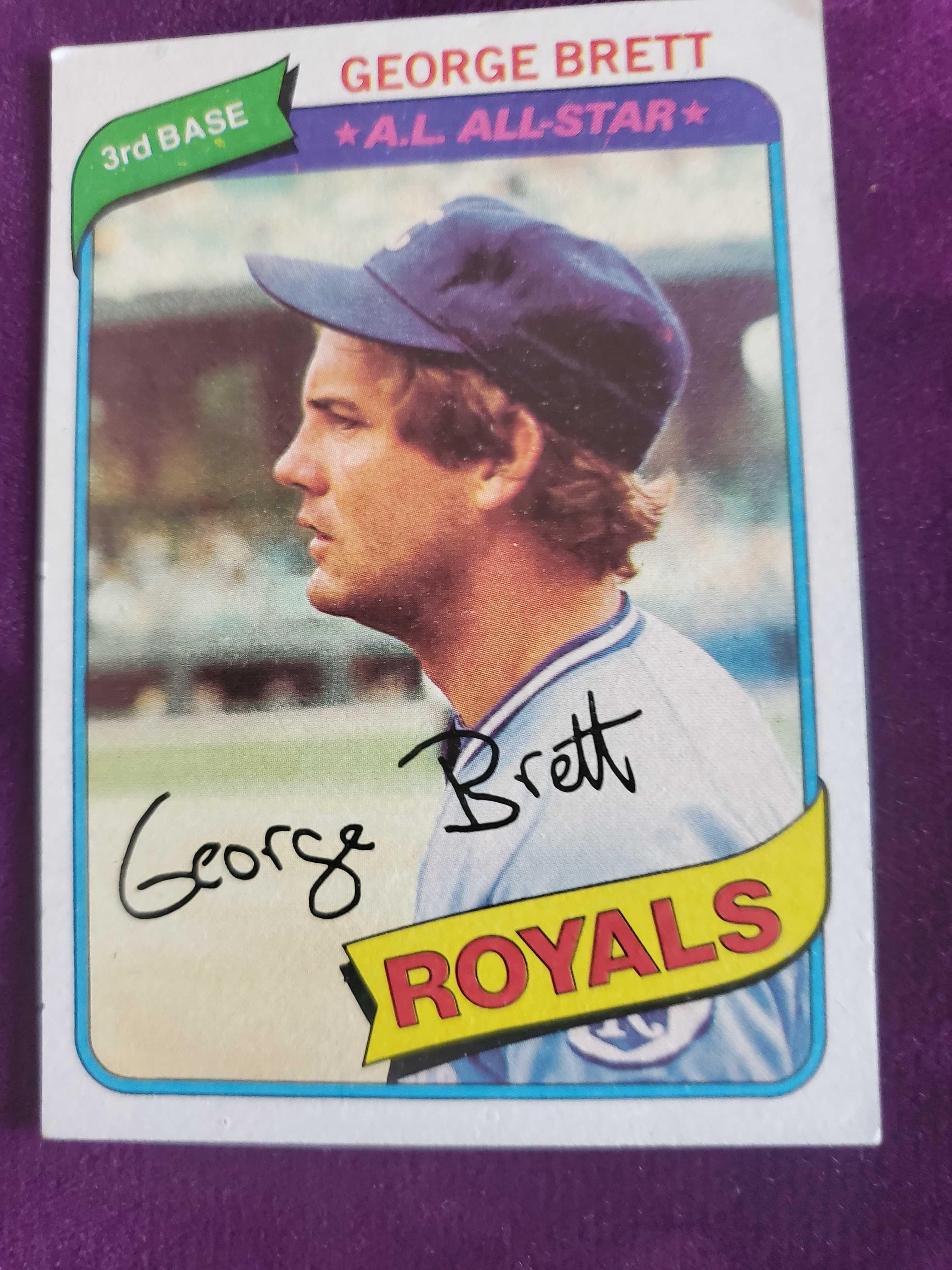 GEORGE BRETT CARD