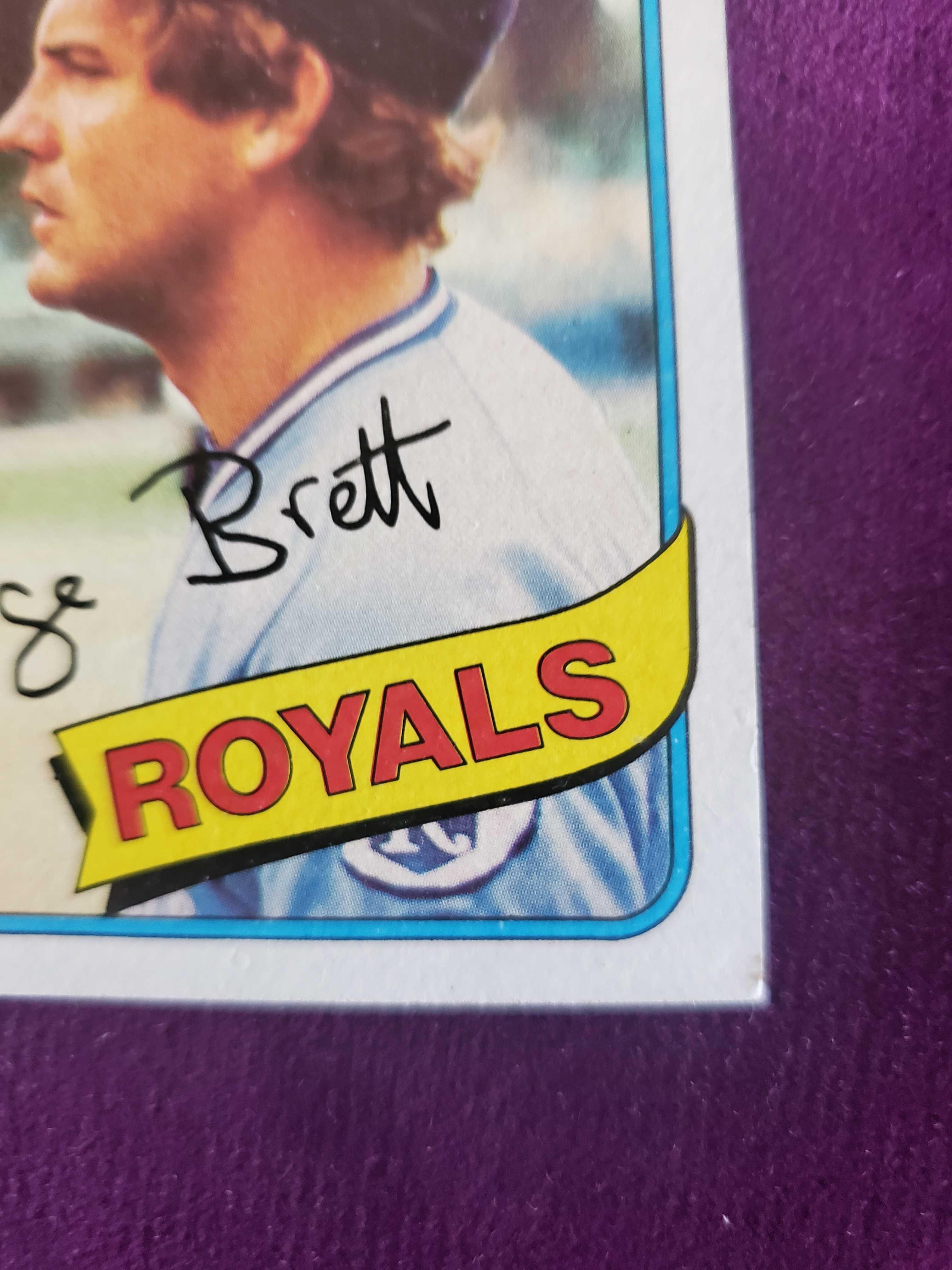 GEORGE BRETT CARD
