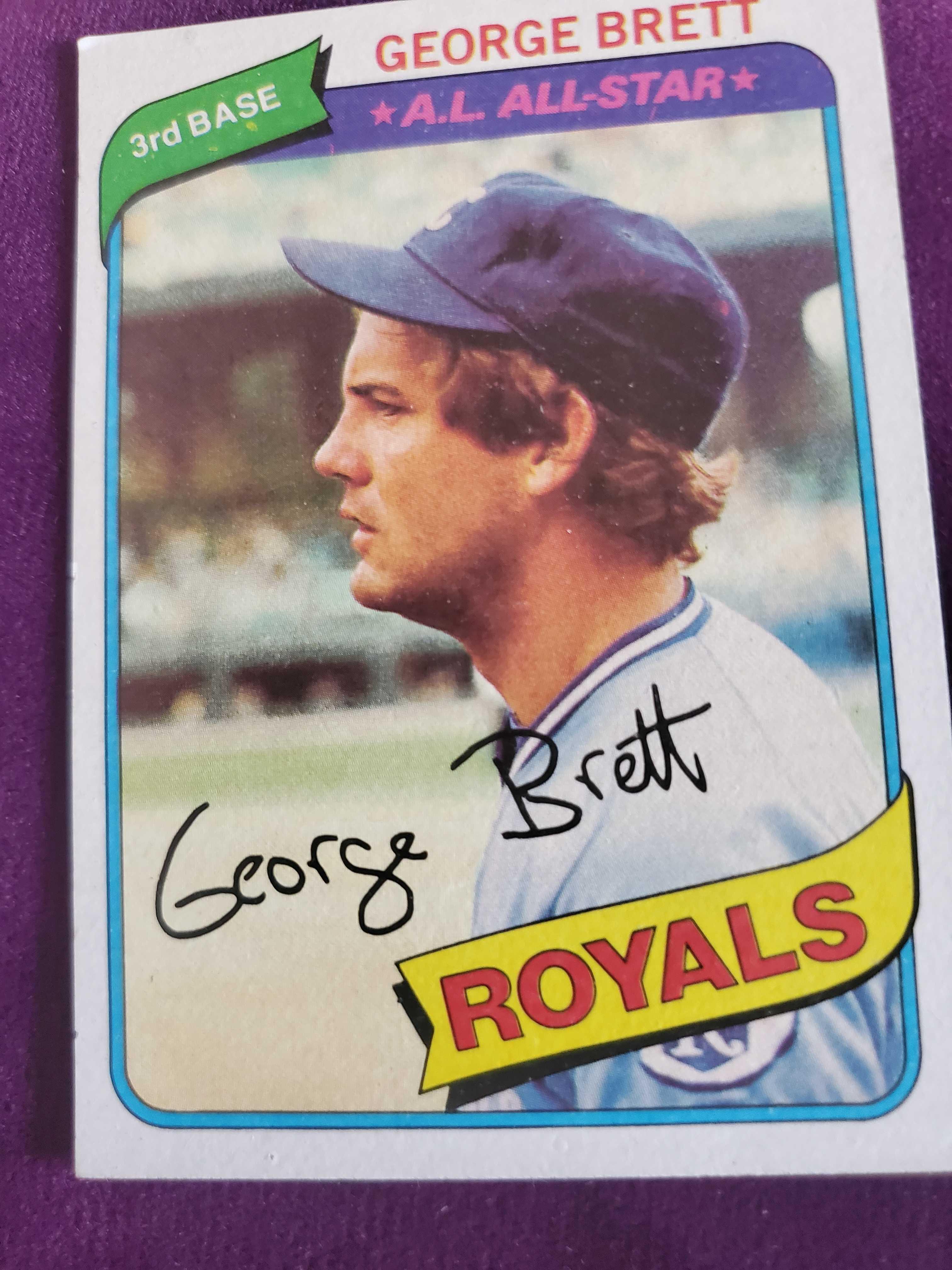 GEORGE BRETT CARD