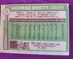 GEORGE BRETT CARD