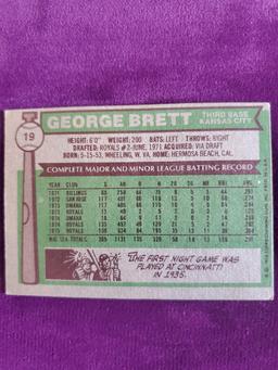 GEORGE BRETT CARD