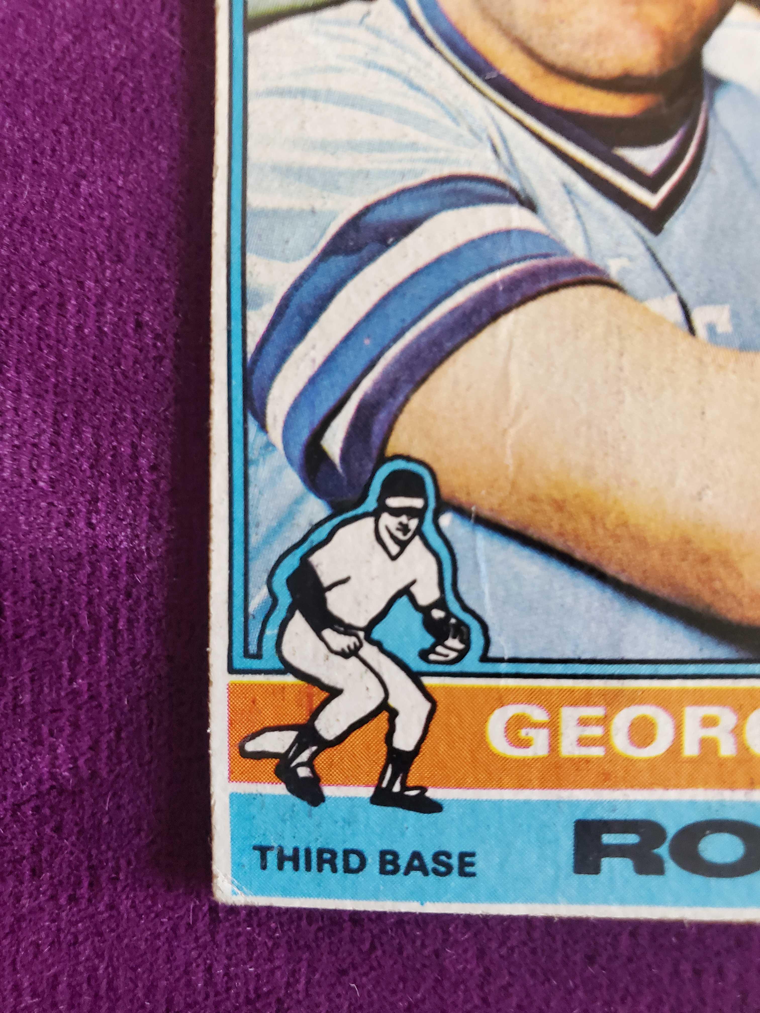 GEORGE BRETT CARD