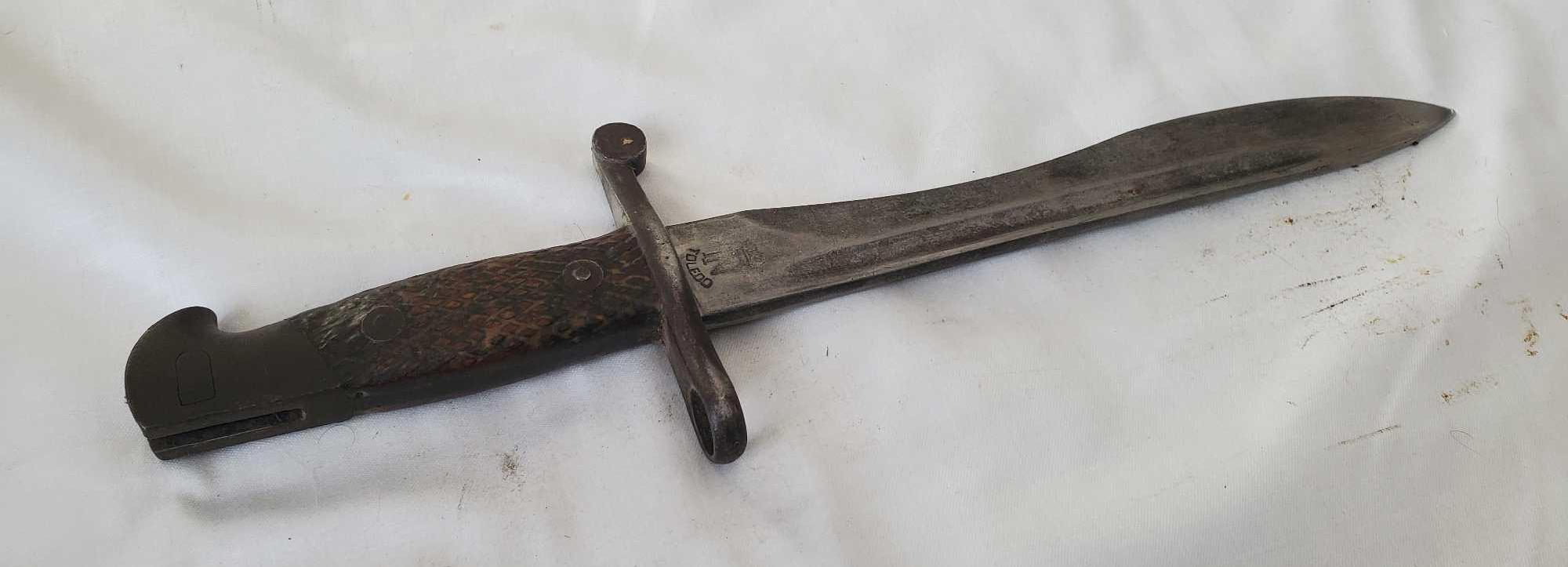 SPANISH FN TOLEDO BAYONET WITH SCABBARD