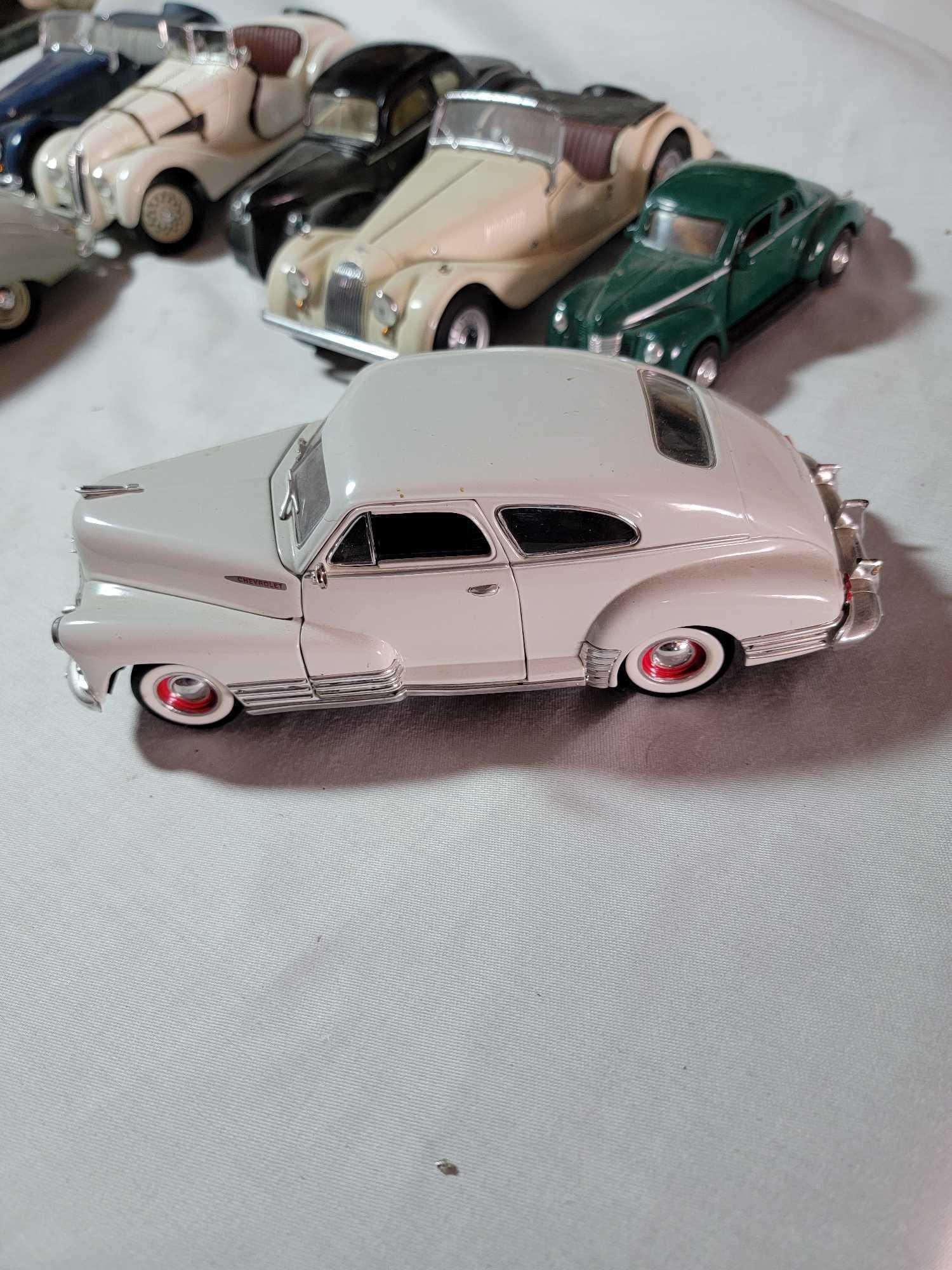12 MODEL DISPLAY CARS