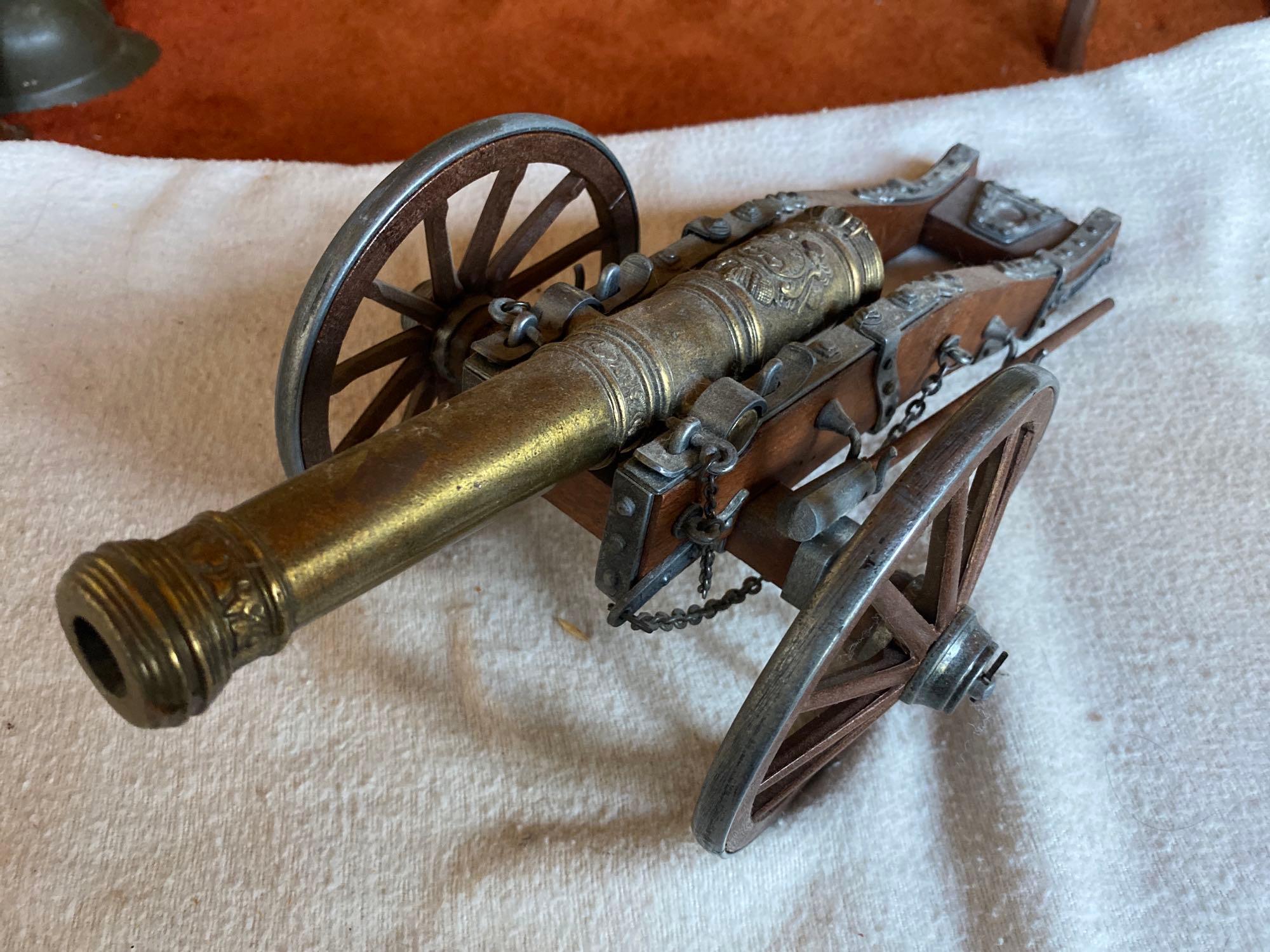 MODEL OF A FRENCH LOUIS XIV CANNON PERIOD 1890-1899