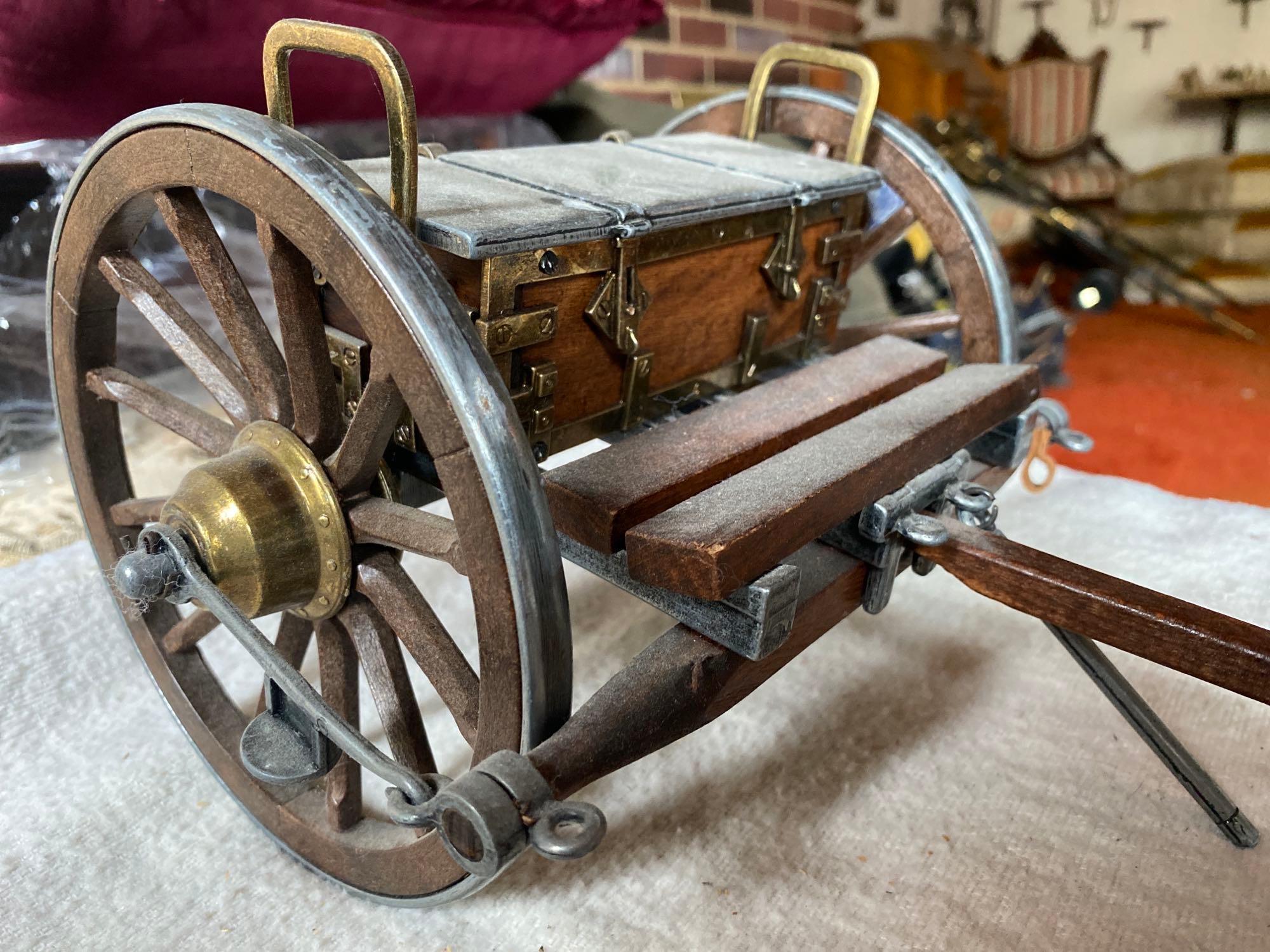 MODEL OF A FRENCH LOUIS XIV CANNON PERIOD 1890-1899