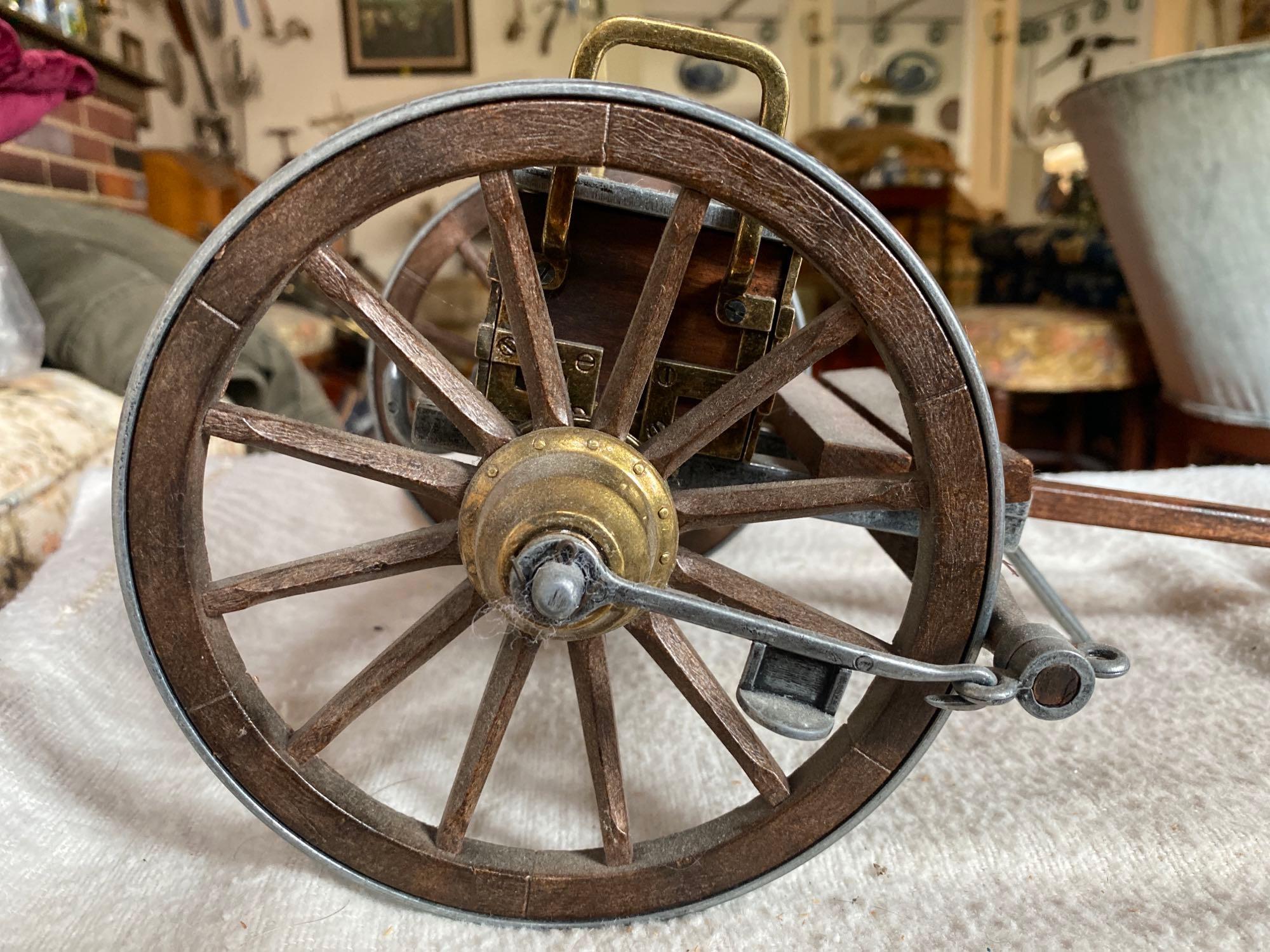 MODEL OF A FRENCH LOUIS XIV CANNON PERIOD 1890-1899