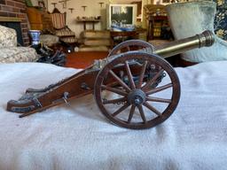MODEL OF A FRENCH LOUIS XIV CANNON PERIOD 1890-1899