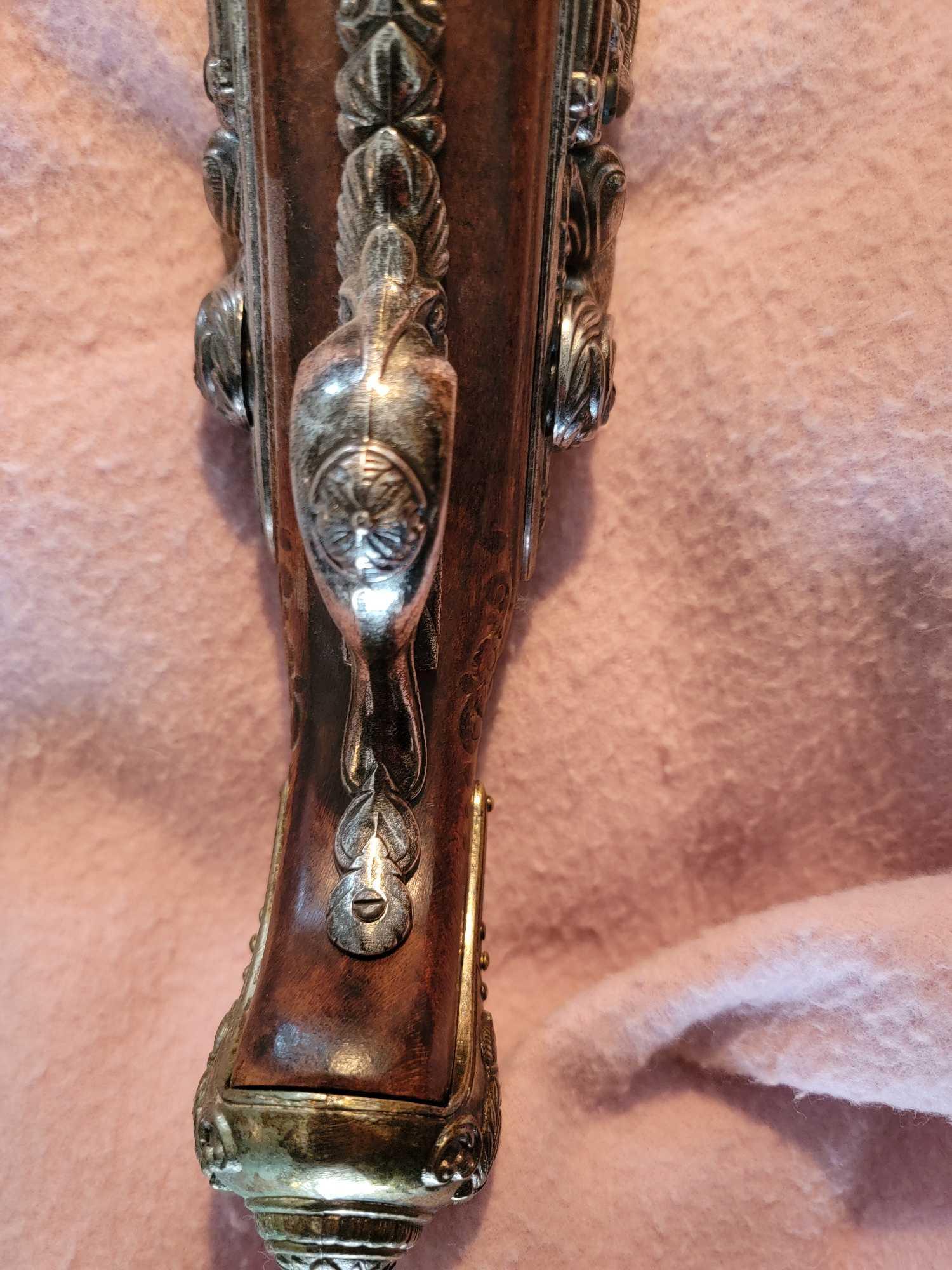 1806 FRENCH NAPOLEON DOUBLE BARREL FLINTLOCK PISTOL