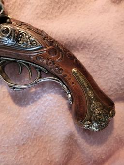 1806 FRENCH NAPOLEON DOUBLE BARREL FLINTLOCK PISTOL