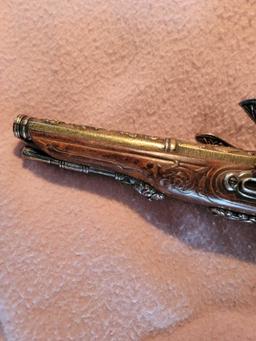 1806 FRENCH NAPOLEON DOUBLE BARREL FLINTLOCK PISTOL