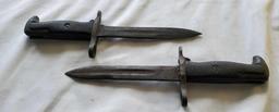 2 US M1 GARAND BAYONETS