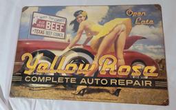 AUTOMOBILE TIN PLATE POSTERS