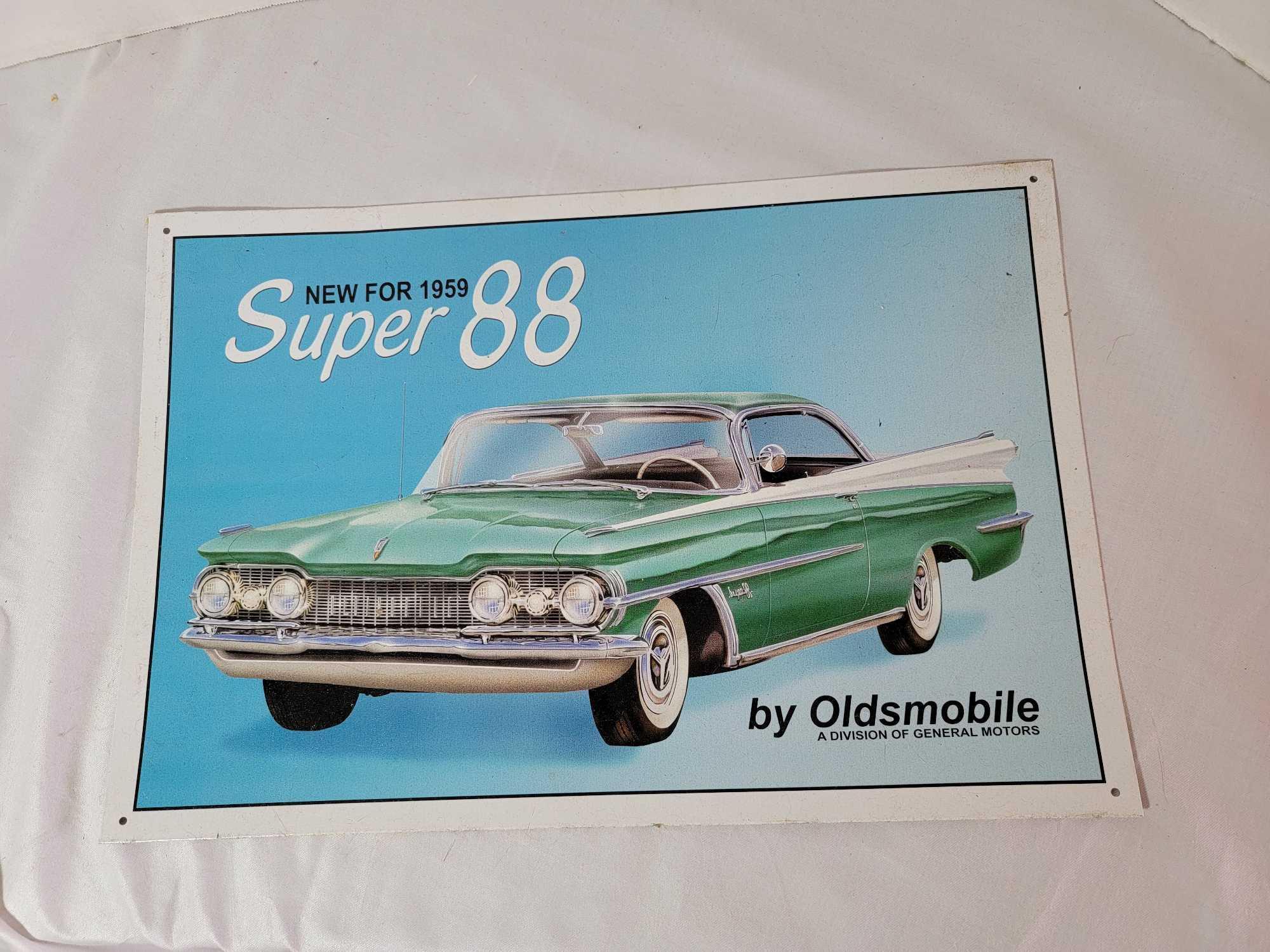 AUTOMOBILE TIN PLATE POSTERS