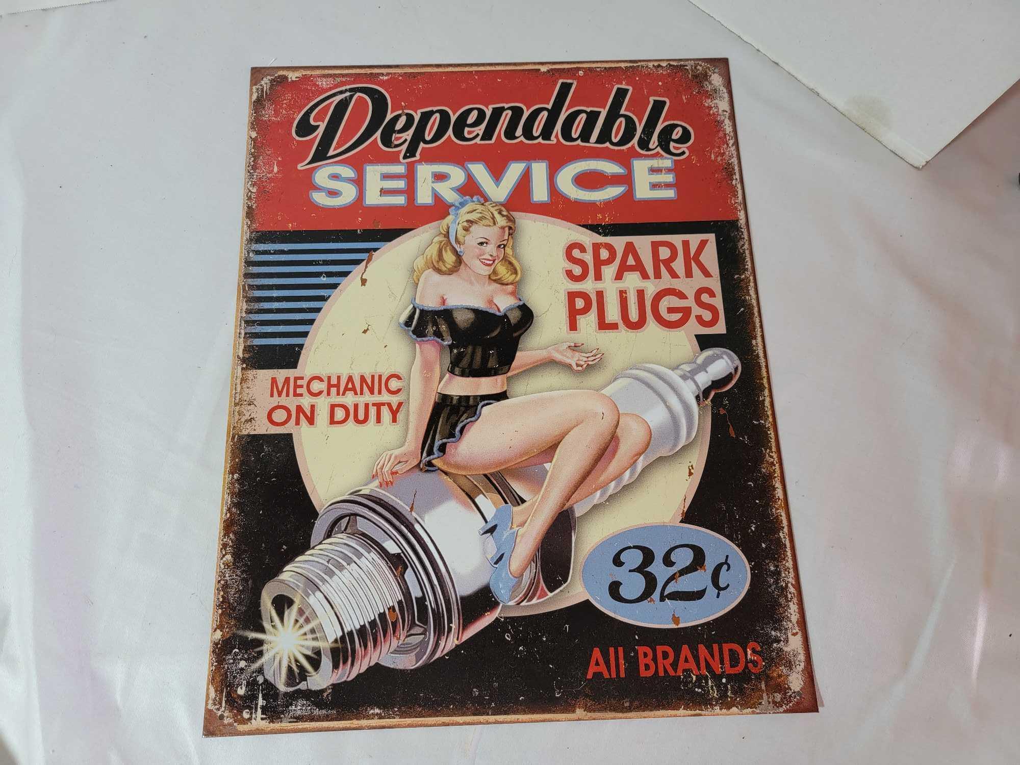 AUTOMOBILE TIN PLATE POSTERS