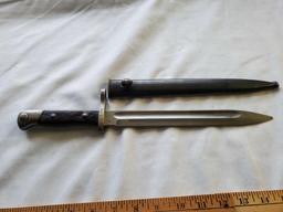 WEYERSBURG KIRSCHBAUM & CO BAYONET WITH SCABBARD