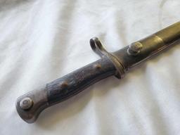 WEYERSBURG KIRSCHBAUM & CO BAYONET WITH SCABBARD