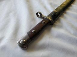 WEYERSBURG KIRSCHBAUM & CO BAYONET WITH SCABBARD