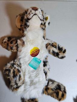 ORIGINAL STEIFF JOLLY TAKY AND JOLLY SIGI CAT PUPPETS