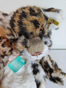 ORIGINAL STEIFF JOLLY TAKY AND JOLLY SIGI CAT PUPPETS