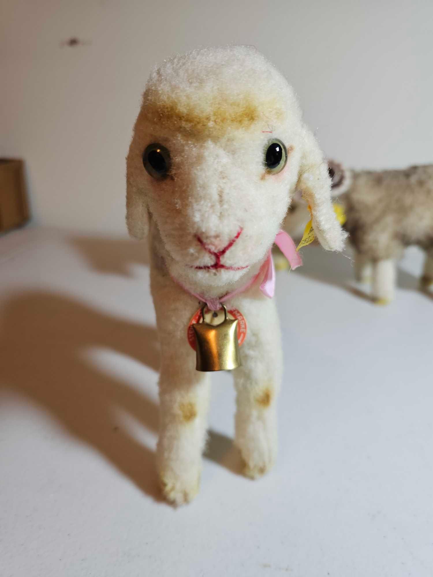 4 STEIFF FARM ANIMALS