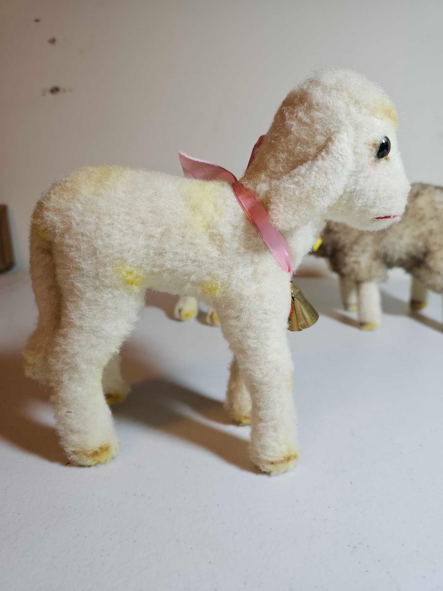 4 STEIFF FARM ANIMALS