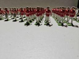 BRITIANS METAL USMC DRUM AND BUGLE CORP SOLDIERS