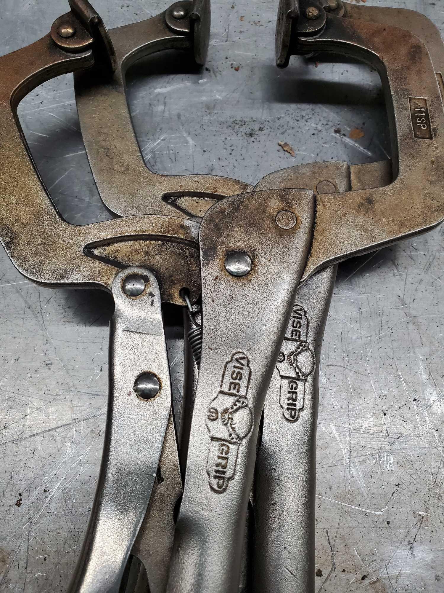 VICE GRIP CLAMPS