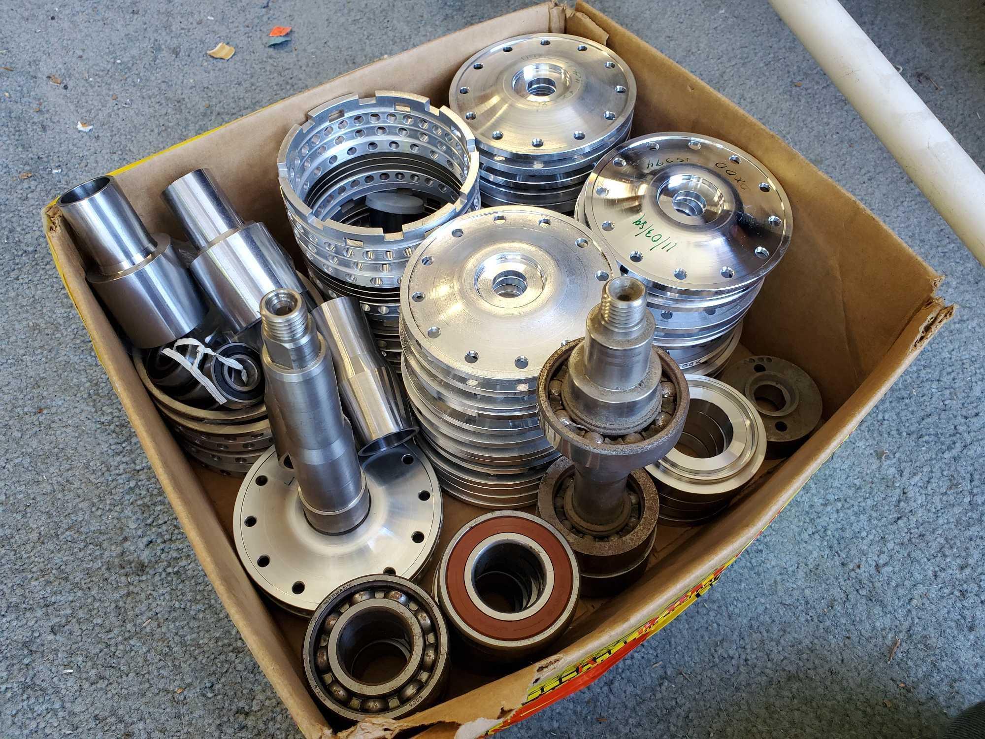 UNIDENTIFIED STAINLESS AND ALUMINUM PARTS