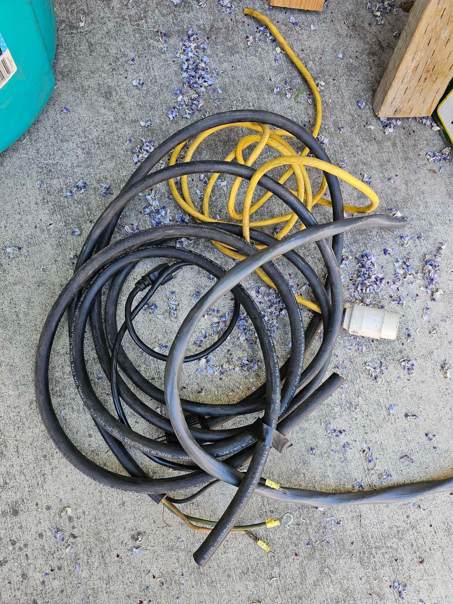 LARGE BIN OF WIRE