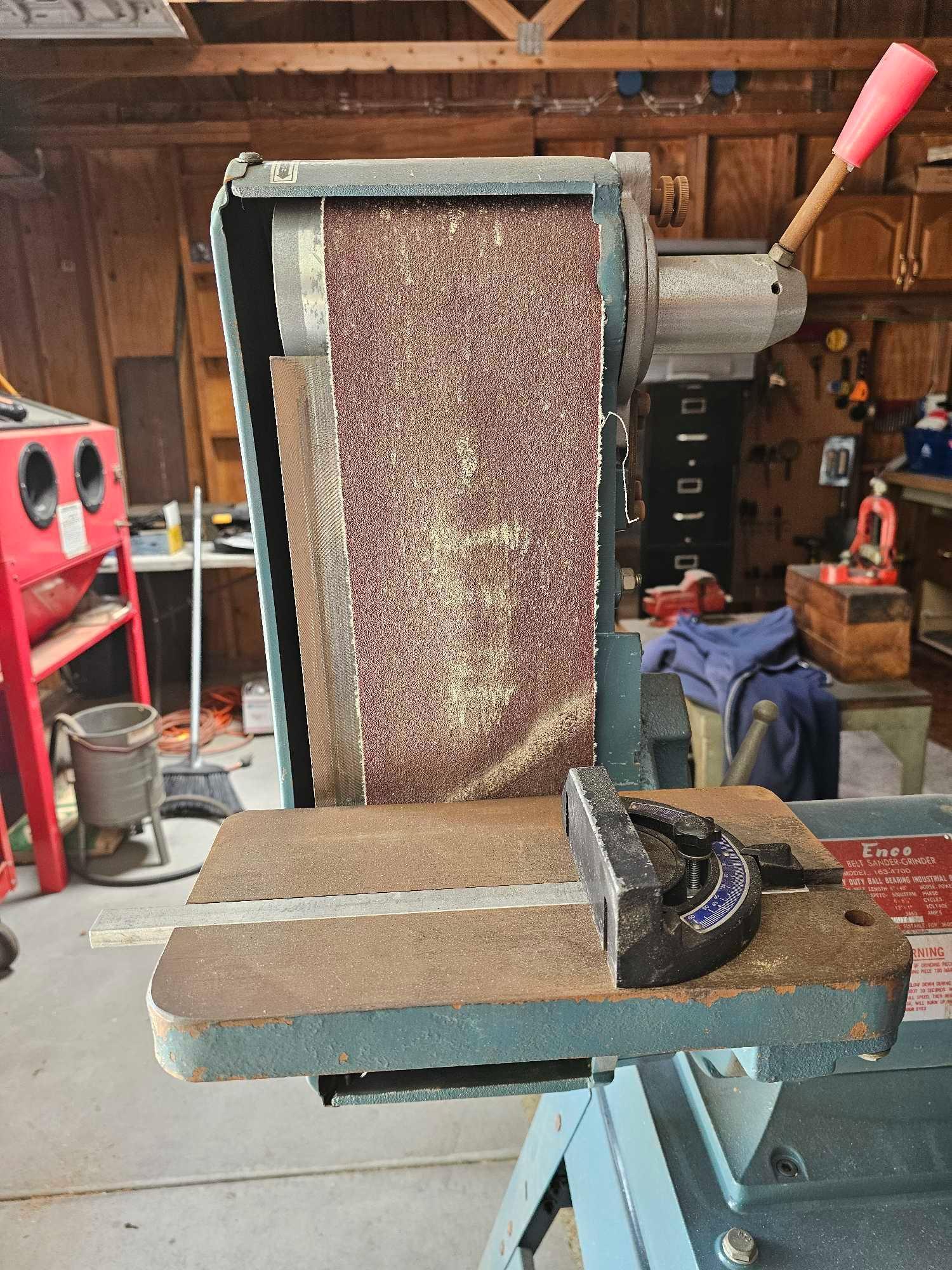 ENCO BELT SANDER-GRINDER